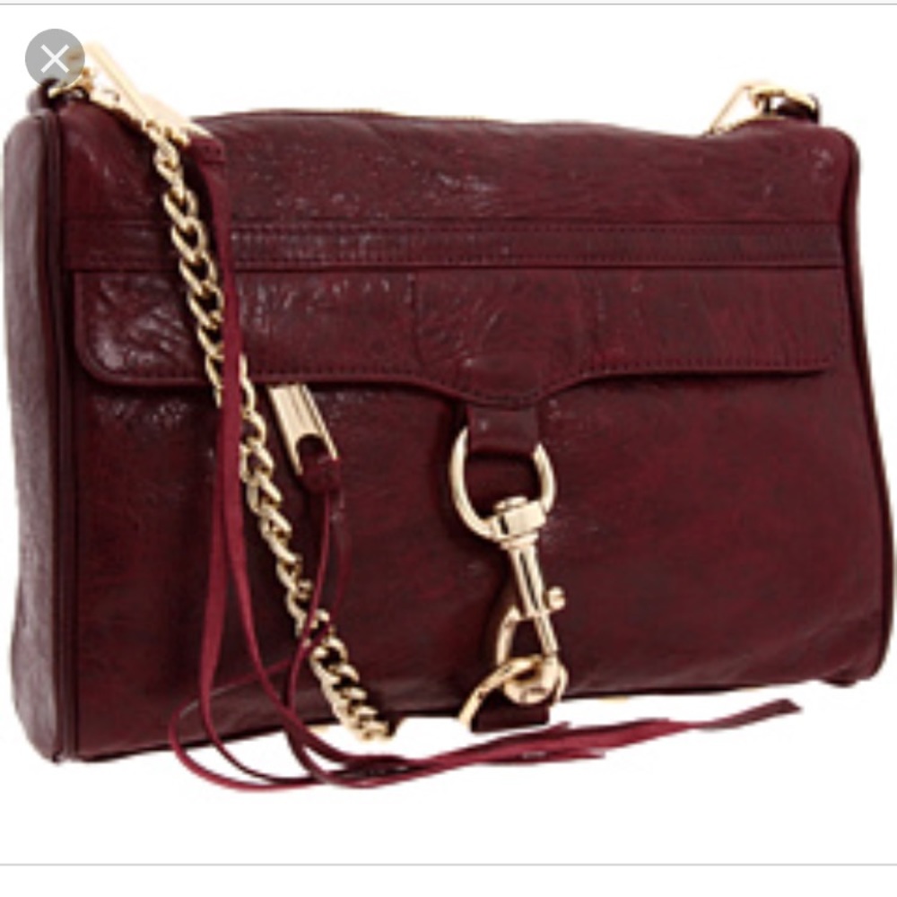 Rebecca minkoff leather MAC purse